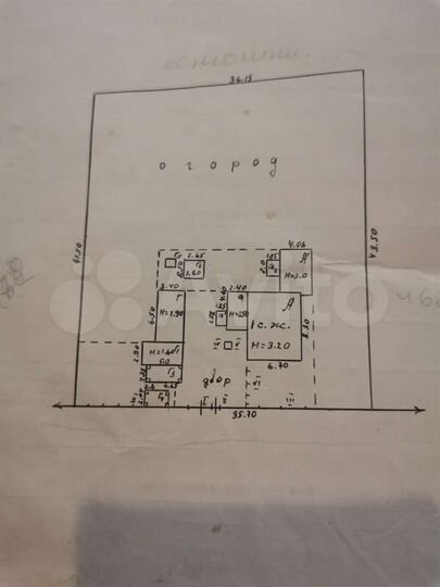Дом 55 м² на участке 8 сот.