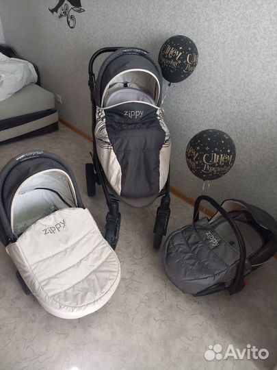 Коляска детская 3 в 1 Tutis (Зиппи Тутис)