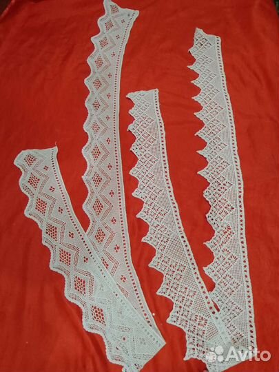 Старинное кружево ручной работы-большой выбор