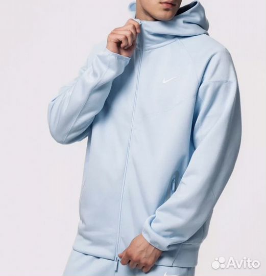 Костюм nike tech fleece nocta голубой