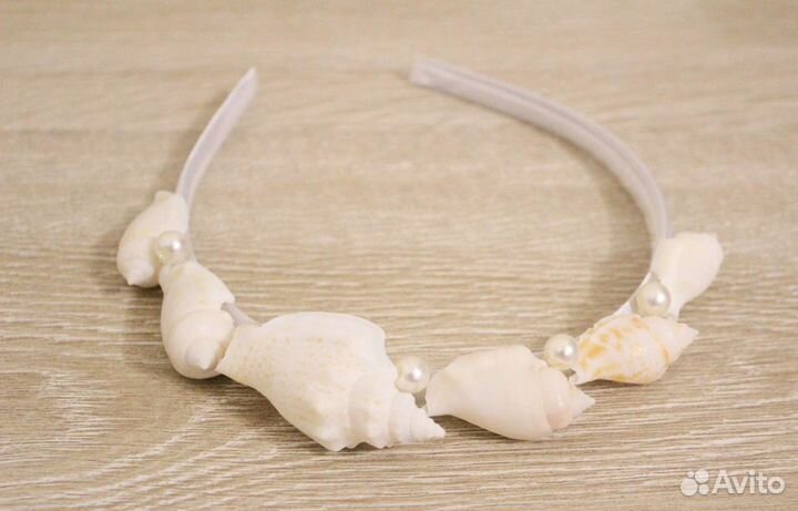 Ракушка, русалочка, рыбка ободок