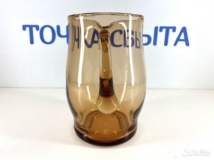 Кувшин Графин Неман Цветное стекло СССР Винтаж