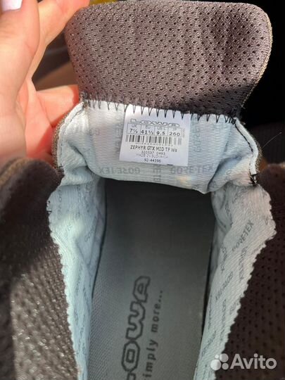 Тактические ботинки Lowa Zephyr GTX MID TF серые