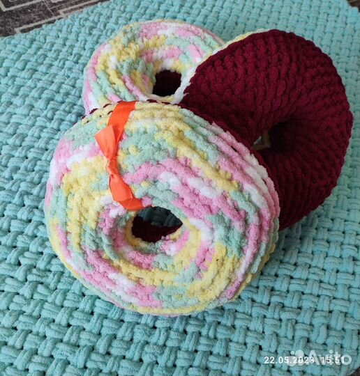 Подушка пончик