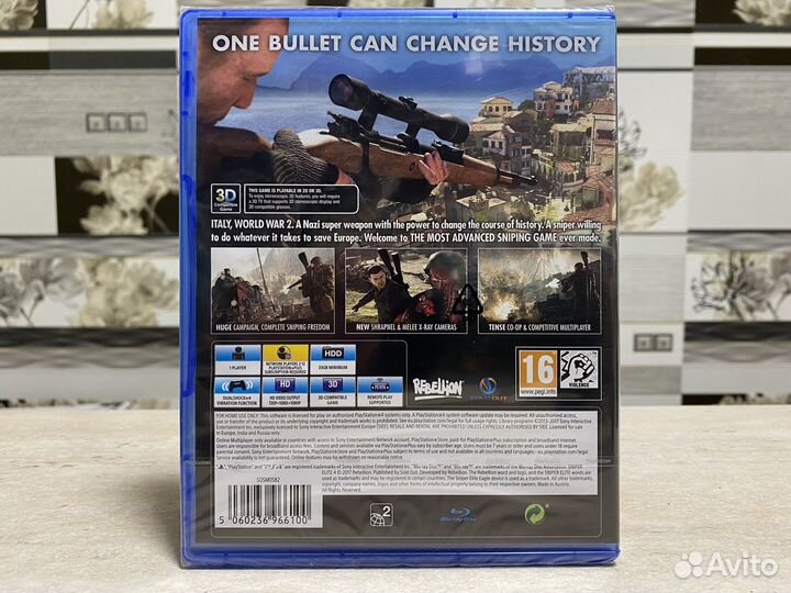 Sniper Elite 4 (Новый Диск) Sony PS4/PS5