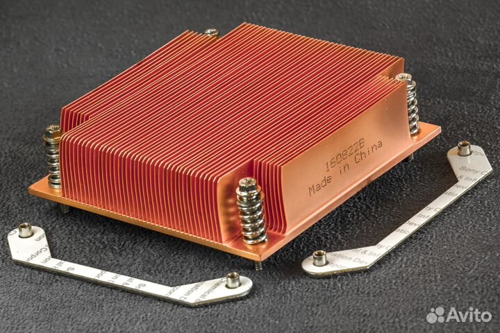 Вентиляторы, радиаторы для 1U сервера