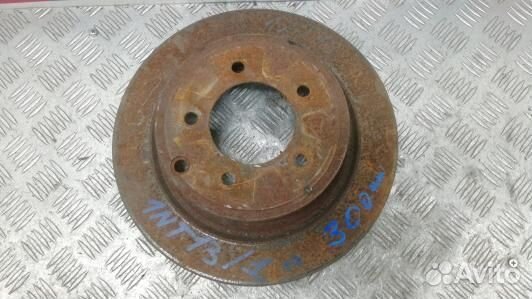 Диск тормозной задний dodge caliber (1NT13LR01)