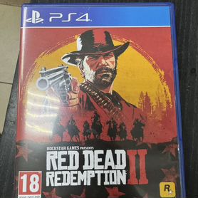 Red dead redemption 2 ps4 диск бу