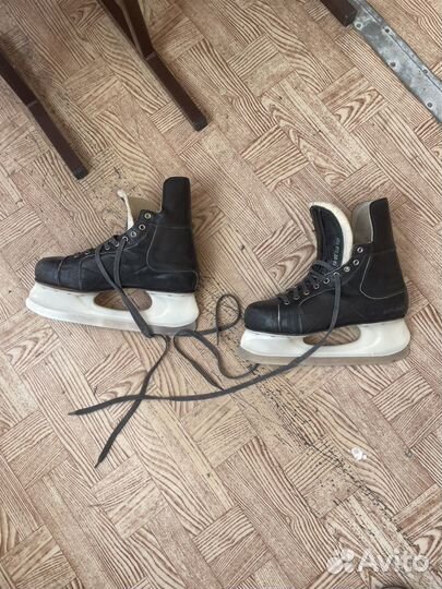 Коньки хоккейные СССР