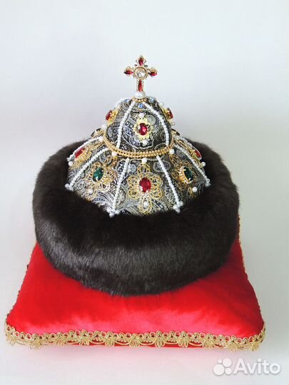 Шапка Мономаха ручной работы (сувенир)