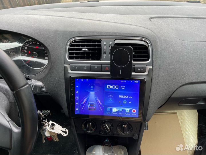 Магнитола Volkswagen Polo 2010-2020 android GPS
