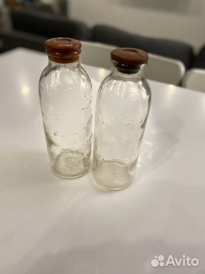 Мерные бутылки времен СССР