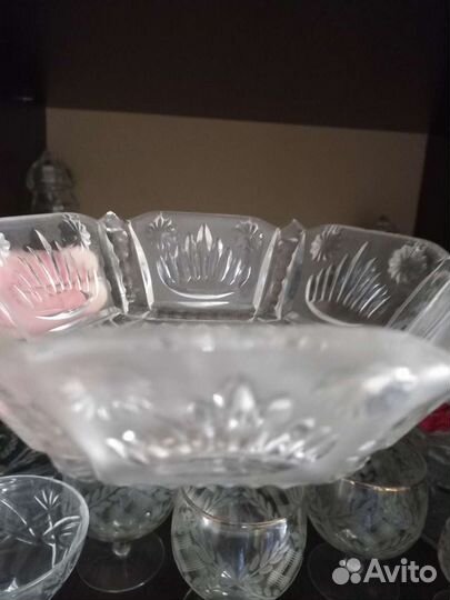 Хрустальная посуда СССР