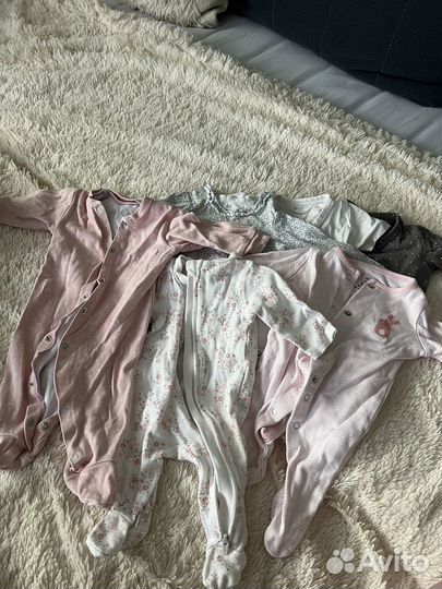 Большой пакет вещей для девочки