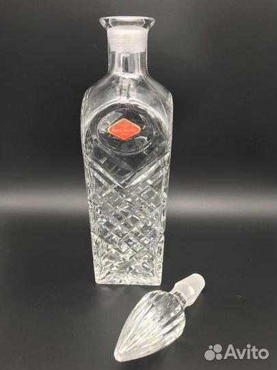 Английский хрустальный штоф