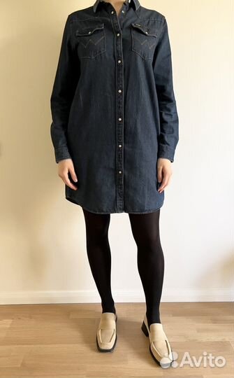Платье рубашка Wrangler M