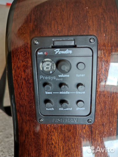 Электроакустическая гитара Fender CD60ce nat