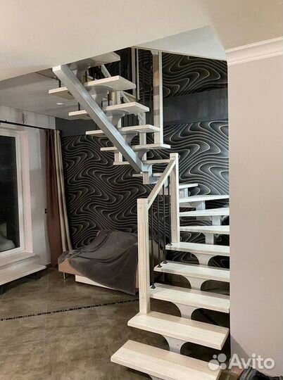 Лестницы на металлокаркасе