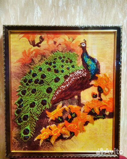 Картина бисером (29,5х33,5см) 