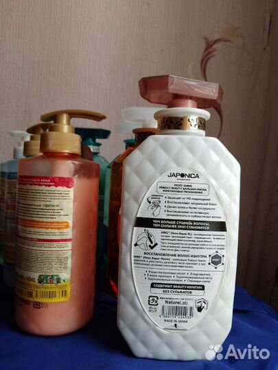 Шампунь и бальзам маска Япония