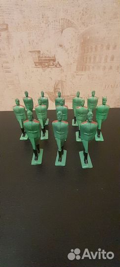 Пластмассовые советские солдатики
