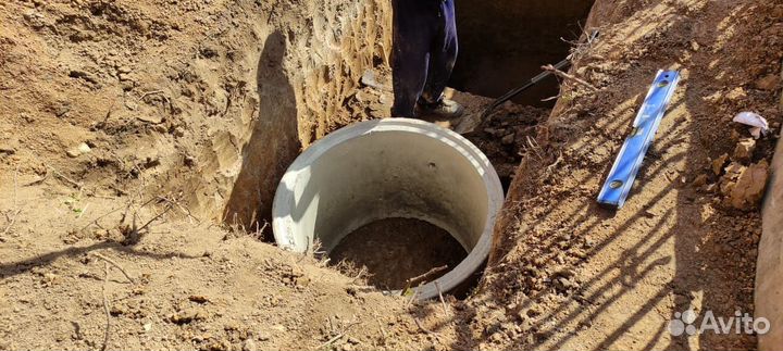 Септик из бетонных колец с гарантией