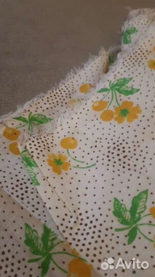 Ткань/отрез/пеленки ситец СССР