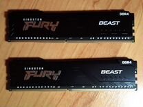 Kingston Fury Beast DDR4 2666 C16 32Gb