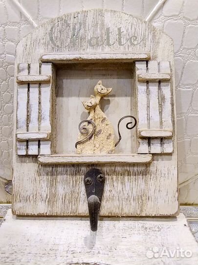 Статуэтки 2 кошки в наборе стиль прованс