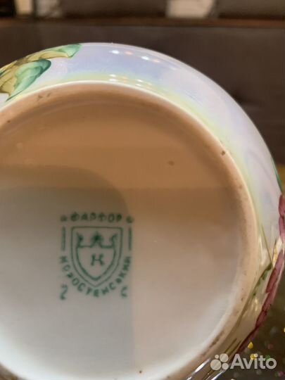 Чайный сервиз фарфор Коростень