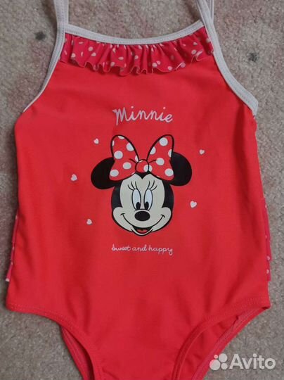 Купальник для девочки (пакетом) 12, 12-24 мес