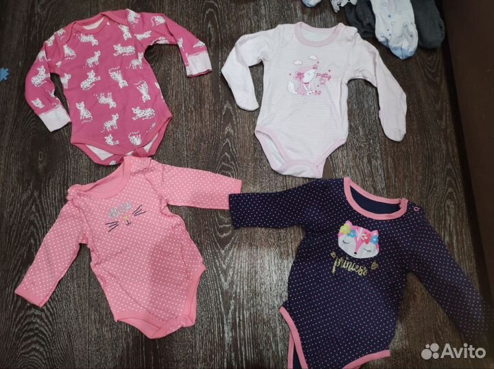 Пакет одежды для девочки 62-74