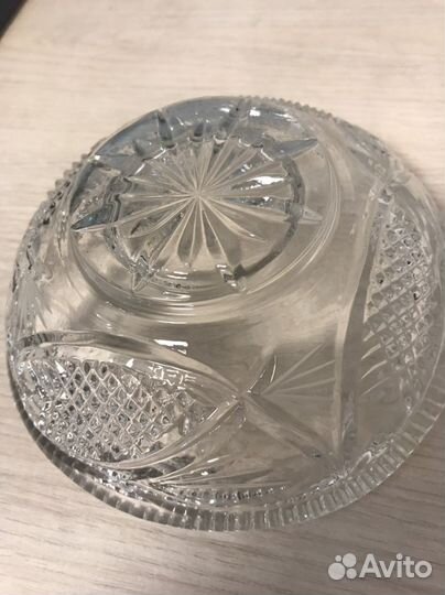 Ваза хрустальная