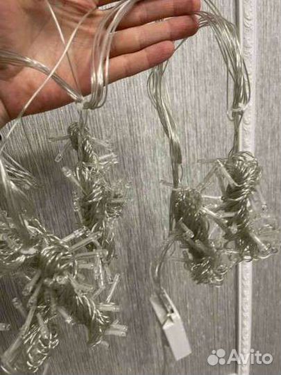 Гирлянда шторы, занавес