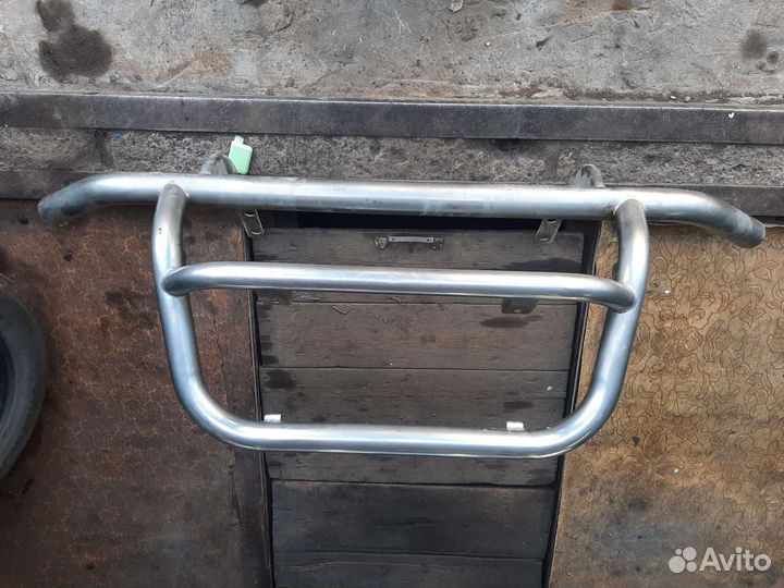 Дуга нисан терано. Защита переднего бампера