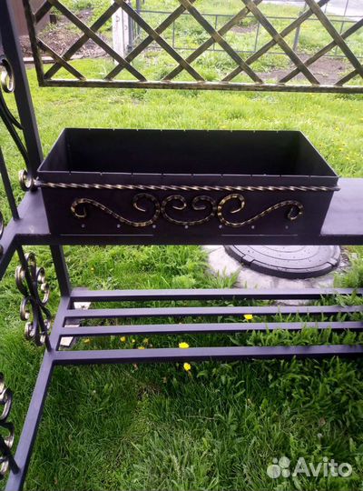 Беседка с мангалом