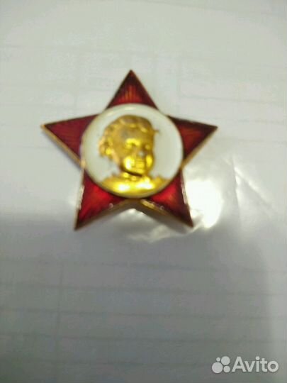 Значок октябренка