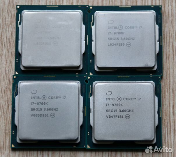 Intel Core i9-9900K / i7-9700 / i7-8700 / i7-7700