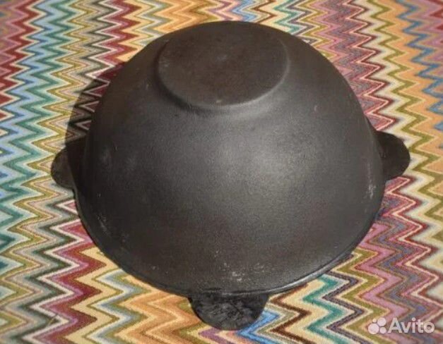 Казан узбекский чугунный от 3,5 до 110 л