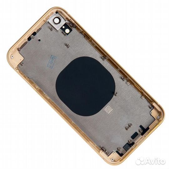 Задняя крышка в сборе с рамкой для iPhone XR, желт