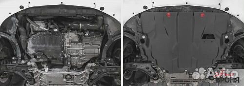 Защита картера seat Altea 2004-2014