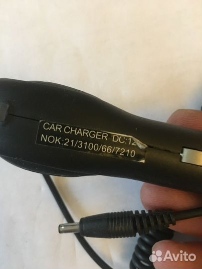 Зарядка stark, 12-24V, вход nokia-тонкий,новый