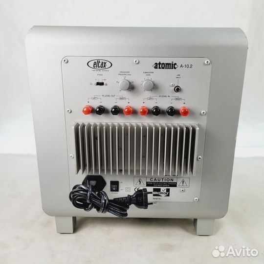 Мощный сабвуфер Eltax Atomic A-10.2 (Дания)