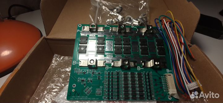 Плата защиты BMS 7S 180A