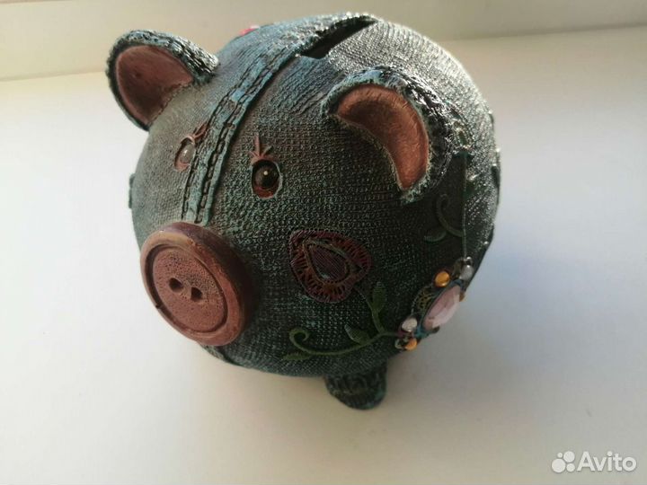Копилка свинья декор