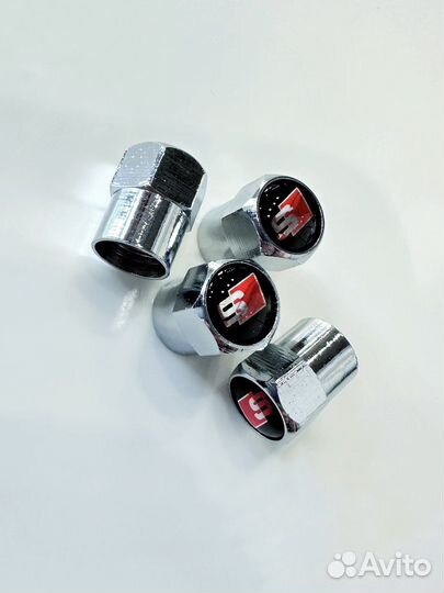 Колпачки на нипель Ауди С Лайн/Audi S Line