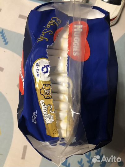 Подгузники трусики ночные huggies 6