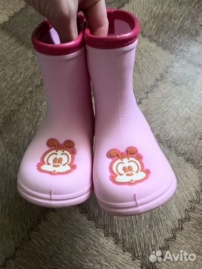 Детские резиновые сапоги 28 размер