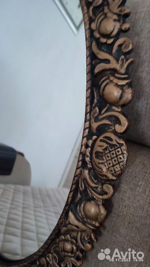 Зеркало настенное в раме бу