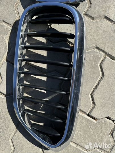 Bmw 5 G30 ноздри оригинал хром